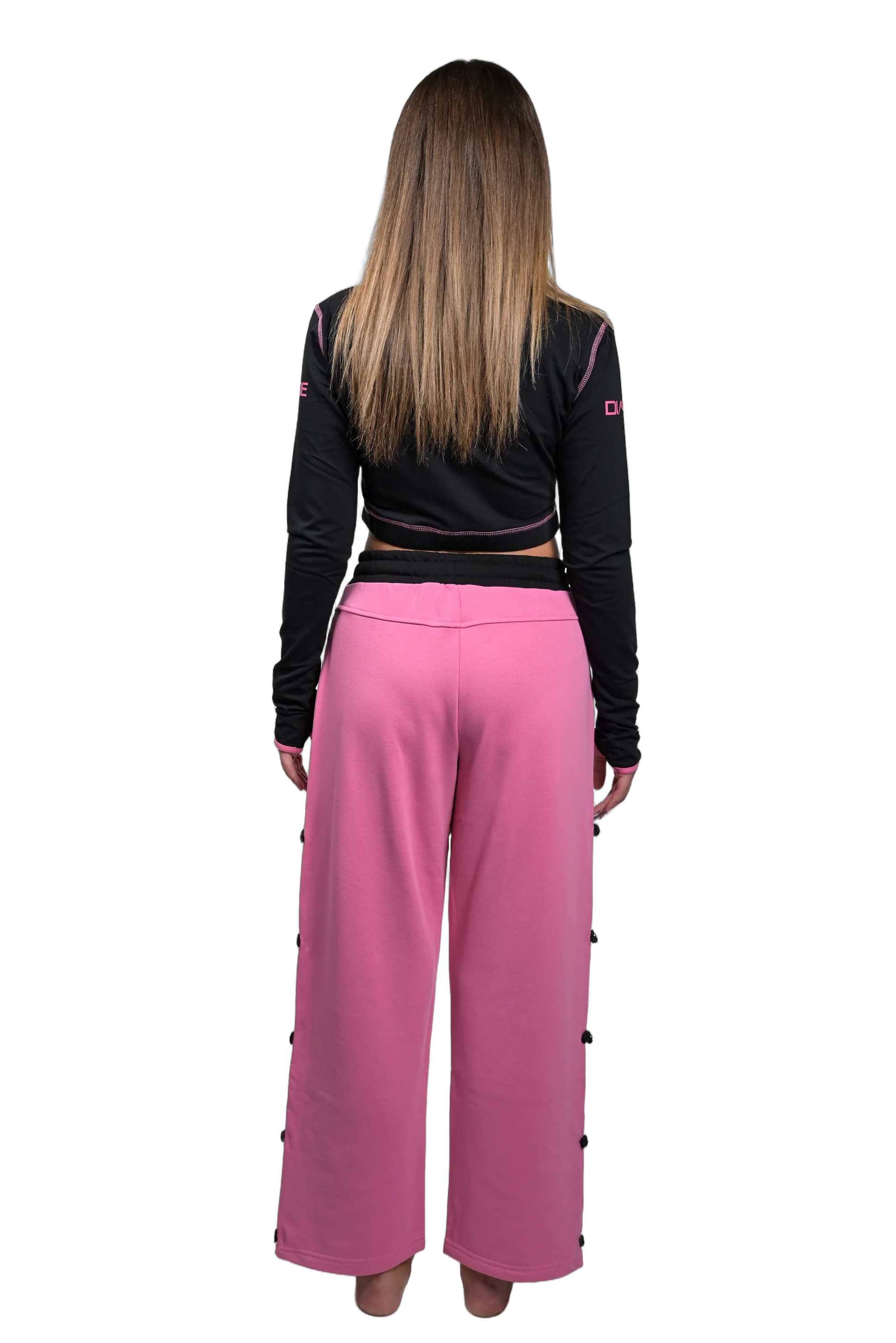 Top Donna Manica Lunga Nero 4